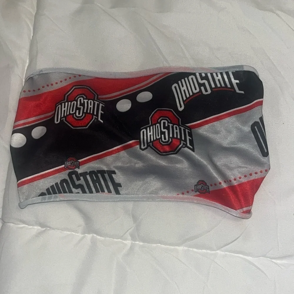 Little Earth Ohio State Men's Headband - Red, Black, Silver